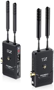 FEELWORLD WTRS 4K 1000FT SDI Recording Wireless Video Transmission System | 4K HDMI, Full Duplex Intercom UVC Streaming with 1000ft Transmission Distance 0.08s Low Latency