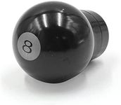 sourcingmap Universal Aluminium Snooker 8 Ball Manual Transmission Vehicles Car Gear Shifter Stick Shift Knob M8/M10/M12