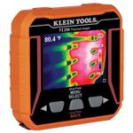 Rechargeable Thermal Imager, Over 10,000 Pixels with Three Color Pallettes and High and Low Temperature Points, Klein Tools TI250