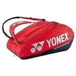 Yonex 9 Pack Tennis Bag (Scarlet)