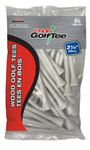 Pride Golf Tee - 3-1 4 inch Deluxe Tee White 50 Count