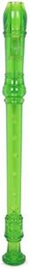 JUAREZ JRF100GR Claró Descant German Style 8 Holes Soprano Recorder Flute with Cleaning Rod Suitable for School Ensembles | Home Practice | Music Classes | Gift, Green with Cleaning Rod & Case
