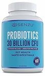 30 Billion Probiotic Supplement I Gut Health & Digestive Support I Bloating Relief for Men & Women I for Immunity I 60 Capsules- Made in Canada