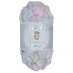 Zarela Baby Pom Pom Yarn Wool (13 Pink-Lilac-Green-Yellow)