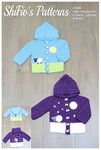 Crochet Pattern for Babies Hooded Jacket, Babies Double Knitting Crochet Pattern, Booklet, Craft, Book, Instructions, 0-3mths, 3-6mths, 6-12mths, UK Terminology, CP289