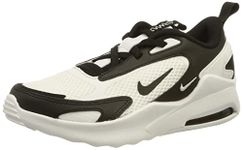 Nike Boy's Unisex Kids Air Max Bolt Sneaker, White Black White, 11 UK Child