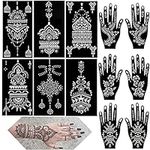 QSTOHENA Henna Tattoo Stencils kit,