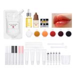 TONKBEEY DIY Lip Gloss Making Set Fun Makeup Gift Kits for Women Girls to Make Moisturizing and Sexy Lip Gloss,lip gloss