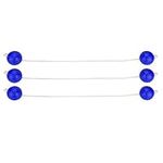 Toss Bolas, Ladder Ball Toss Bolas Set 3 Pairs Enrich Daily Lives Ladder Ball Set, Replacement Sports Balls for Indoor Outdoor(blue)