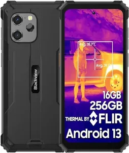 Blackview BV8900 Rugged Smartphone(With FLIR Thermal Image Camera), 16GB RAM+256GB ROM(up to 2TB), Android 13, 10000mAh Battery 33W Fast Charge, 64MP Camara, 6.5inch 2.4K Display, NFC, IP68 Waterproof