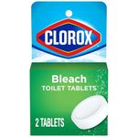 Clorox Automatic Toilet Bowl Cleaner Tablets with Bleach - 2 Count