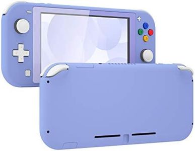 eXtremeRate Light Violet DIY Replacement Shell for Nintendo Switch Lite, NSL Handheld Controller Housing with Screen Protector, Custom Case Cover for Nintendo Switch Lite [Console NOT Included]