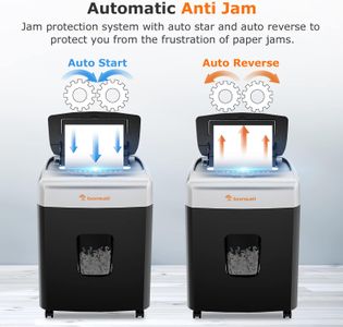 Bonsaii Auto Feed Paper Shredder – 110-Sheet Capacity