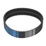 sourcing map 2pcs HTD-5M Rubber Timing Belt 68 Teeth, 340mm Pitch Length x 15mm Width x 3.6mm Height, Closed Loop Pulley Timing Belt