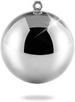 NEWTRY Impact Test Steel Ball (500g±10g) Solid Test Steel Ball 2” Chrome Steel Bearing Ball Destructive Impact Test of Bearing Ball Impact test of electric appliance shell (with ring)