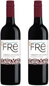 Sutter Home Fre Cabernet Sauvignon from California Vineyards - Dark Cherry Aromas (2 Pack, Cabernet Sauvignon)