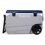 IGLOO Maxcold Latitude Roller Cool Box, Grey, 85 Litre