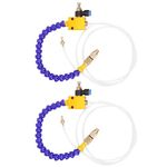 Fafeicy 2Pcs Mist Coolant Lubrication Spray System, for Air Pipe CNC Lathe Milling Drill