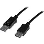 StarTech.com 32ft (10m) Active DisplayPort Cable - 4K Ultra HD DisplayPort Cable - Long DP to DP Cable for Projector/Monitor - DP Video/Display Cord - Latching DP Connectors (DISPL10MA)