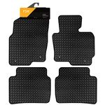 FSW - Tailored Mats - Fits MAZDA CX5 2012-2017 - HEAVY DUTY 3mm Rubber Matting - Anti Slip Mat - Waterproof, Non Slip Car Floor Mat, Fitted with Clips & Anti Slip Backing - 4 Rubber Floor Mat Set