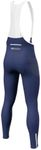 Lo.gas Men's Cycling Bib Pants Padded Bike Cycling Bibs Pants Men Tights with Shoulder Straps 4D Padding Breathable Quick-Dry Blue-S
