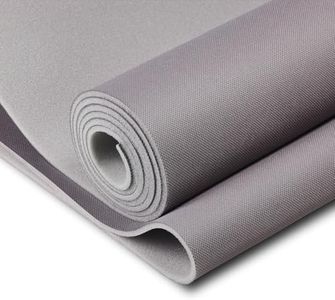 Hiksuky Auto Headliner Fabric 97" L × 60" W with Foam Backing - Mesh Type with - Tube Packaging - Gray Interior Replacement Material for Car/Truck/SUV/RV Roof - Home Repair/DIY Headliner Material