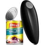 Electric Can Opener, One Touch Automatic Can Opener Food Safety Best Kitchen Gadget, No Sharp Edge Electric Can Opener for Kitchen Easy Open Any Can Size, Can Opener Electric for Arthritis and Seniors