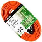 Woods 724 16/2 100-Foot Vinyl SJTW Extension Cord (Orange)