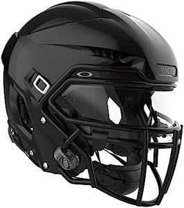 VICIS ZERO2 Trench Elite Football Helmet, SC-223 Facemask Attached, Black, X-Large