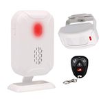 Mengshen , Driveway Entry Alert Motion Sensor Alarm Support 5 Modes, 36 Tunes, Long Transmission Distance (Remote Control Included)