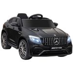 Aosom Officially Licensed Kids Ride-On Car 12V Electric Ride On Car Perfect Toy Gift with Remote Control Suspension Wheel, Black