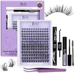B&Q Manga Lash Clusters Kit B28 Anime Lash Extension Kit 156PCS Eyelash Kit