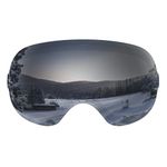 Findway Ski Goggles OTG for Women Men Adult Youth-Over Glasses Snow Goggles-Interchangeable Lens,Anti Fog Snowboard Goggles