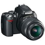 Nikon D60 Digital SLR Camera - Black (AF-S DX Nikkor 18-55 mm f/3.5-5.6G VR) (Renewed)