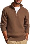 PJ PAUL JONES Men Quarter Zip Up Sw