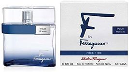 Salvatore Ferragamo F Free Time Eau De Toilette Spray for Men, 3.4 Ounce