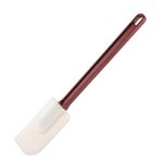 Vogue High Heat Spatula 355 mm/14 inch, Brown, Heat-Resistant up to 260°C, Dishwasher Safe, Stain Resistant, K982