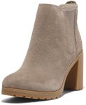 Timberland Women's Allington Mid Chelsea Boot, Taupe Suede, 9.5 Wide