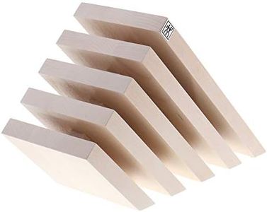ZWILLING Italian Knife Block, 10" x 10" x 16", White-Colored Beechwood