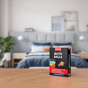 Rentokil Moth Balls Pack of 20 – Clear, Odorless Pest Control