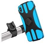 MOSUO Bike Phone Holder,360° Rotatable Adjustable Detachable Bike Phone Mount Universal Bicycle Motorcycle Sport Gadget Mounts for 4.5"-7.0" Smartphone Compatible for iPhone Samsung Huawei Google etc