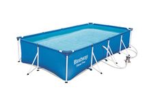 Bestway Swimming Pool with Filter Pump, Steel Pro, 13.1 ft