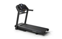 Horizon Fitness T202 @Zone Treadmill - HIIT Folding Treadmill with 50 x 152cm Deck, QuickDial Controls for Simple Speed and Incline Adjustment, Bluetooth Connectivity and Effortless Folding