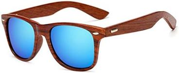 LongKeeper Wood Sunglasses for Men 