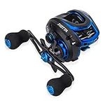 Goture Blue Baitcasting Reels for Freshwater and Saltwater, Lightweight Casting Reels - 7.4OZ, 7.1:1 Gear Ratio, Magnetic Braking, Left-Handed Fishing Reel