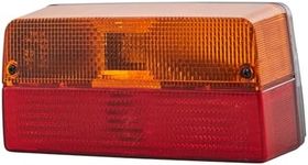 Hella 2VA 006 356-101 Taillight - Halogen - Yellow/Red