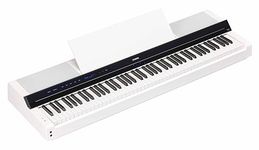 Yamaha P-S500 - Smart Digital Piano with 88 Weighted Keys, Stream Lights, Bluetooth, VRM, 660 Voices, Audio/MIDI Recording - White