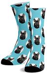 Hippowarehouse Personalised Printed Pet Socks Cute Dog Cat Any Photo Image Here 26.5cm 35cm 40cm