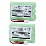 BAOBIAN 3.6V 900mAh Ni-MH Baby Monitor Battery Replacement Compatible Motorola MBP36 MBP36PU MBP27T MBP33 MBP33S MBP-33S MBP33PU MBP33BU MBP33P MBP35 MBP41 MBP43 MBP18 CB94-01A(2-Pack)