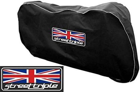 DustOff Covers Triumph 765 Street Triple Moto Bike Housse Anti-poussière Intérieur Respirant